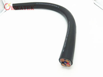 Мулти тип кабель ядра ТК-ЭР с носящим значок полицейского алюминиевым заволакиванием нейлона проводника