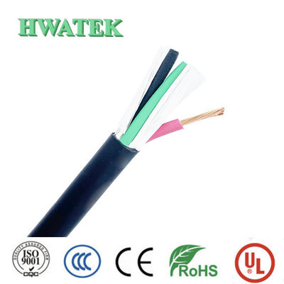UL2095 4P×24AWG Плетеный экран Луженая медь Многожильный с изоляцией из вспененного полиэтилена ПВХ оболочка 300В 80°C кабель