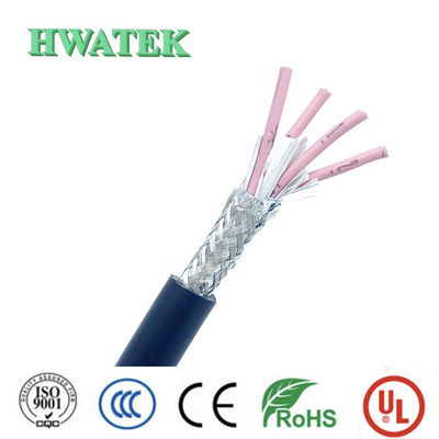 UL2103 1P×26AWG + 2C x 28AWG экранированный луженый медный многожильный кабель с изоляцией из сшитого полиэтилена и оболочкой из ПВХ, 300В, 105°C, оплетка, USB 2.0