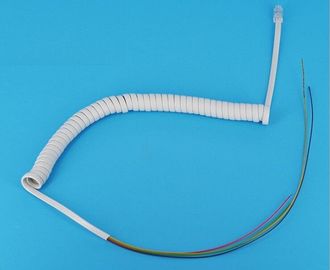 Аттестованное ядр защищаемое силовым кабелем Мулти УЛ&amp;КУЛ оболочки ПУР курчавым спиральным