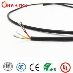 UL2517 5Cx10AWG+W луженый медный многожильный промышленный гибкий кабель с ПВХ-изоляцией и оболочкой для приложений 300 В, 105 ℃