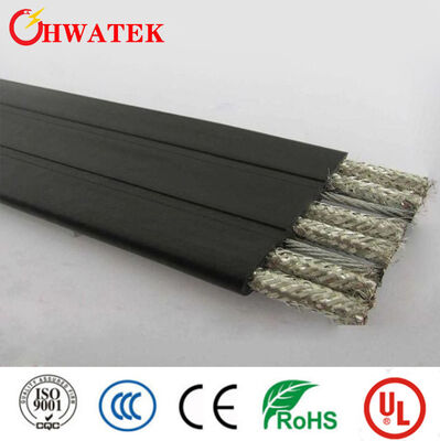 UL Certified XLPE Isolated Oil Resistant Multi-Core Electrical Flat Cable Wire (Сертификат UL XLPE) Изолированная нефтяная многоядерная электрическая плоская проволока