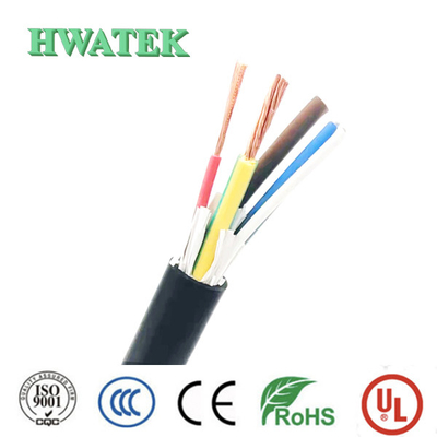 медь куртки PVC 300V обнаженная села UL на мель 2103 4C×20AWG+P 105℃ многожильного кабеля