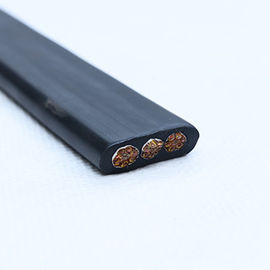 2 F x 2,5 мм2 твердое медное проволочное устройство 450V / 750V 70°C ПВХ пластинчатый кабель