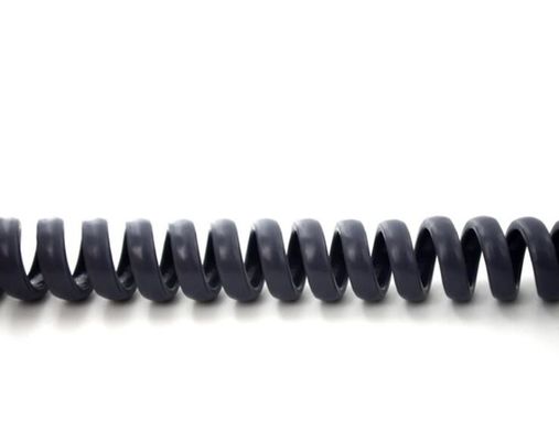 6C × 18AWG + 18C × 24AWG луженые медные жилы, изоляция из ПВХ, материал ТПУ, 80°C, 300V Спиральный кабель