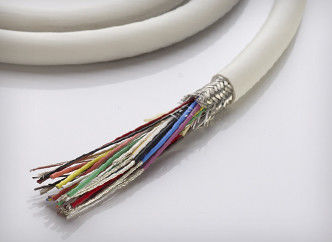 Кабель силовой экранированный UL2464 PVC в оплетке, 24-28AWG, 300В, промышленный провод