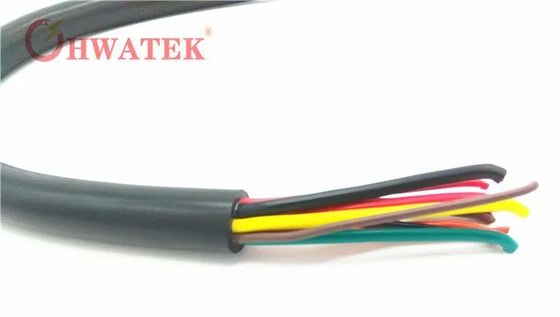 UL2517 4C×24AWG+W Промышленный гибкий кабель с изоляцией и оболочкой из ПВХ для применения при температуре 105℃ и напряжении 300 В