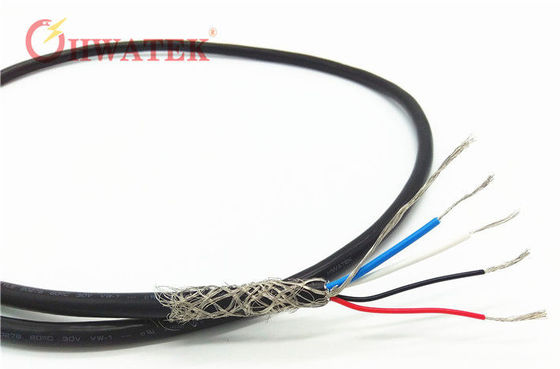 UL2517 5Cx10AWG+W луженый медный многожильный промышленный гибкий кабель с ПВХ-изоляцией и оболочкой для приложений 300 В, 105 ℃