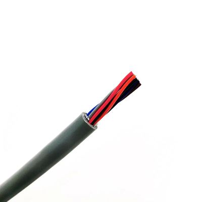 UL2517 5Cx10AWG+W луженый медный многожильный промышленный гибкий кабель с ПВХ-изоляцией и оболочкой для приложений 300 В, 105 ℃