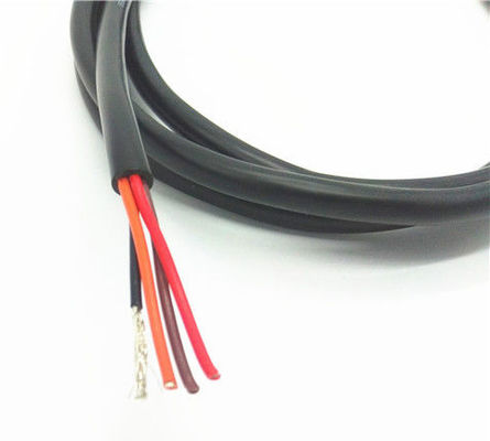 UL2517 5Cx10AWG+W луженый медный многожильный промышленный гибкий кабель с ПВХ-изоляцией и оболочкой для приложений 300 В, 105 ℃