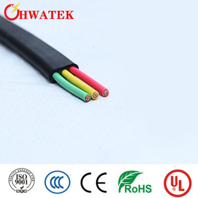 Гибкий плоский кабель с 3 жилами и изоляцией из сшитого полиэтилена (XLPE) с номинальным напряжением 300 В