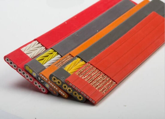 UL Certified XLPE Isolated Oil Resistant Multi-Core Electrical Flat Cable Wire (Сертификат UL XLPE) Изолированная нефтяная многоядерная электрическая плоская проволока