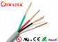 Провода и кабели UL2461 3C AWG20 гибкие с залуживанным или обнаженным медным проводником