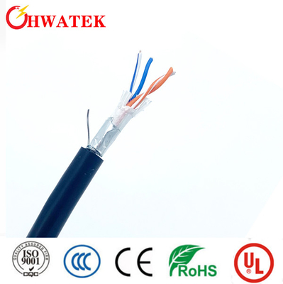 UL 20236 2C x 26AWG Консервированная и серебрированная Медная изоляция с тефлоном