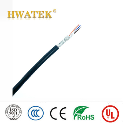 UL2576 Тип ПВХ консервированный медный кабель 5C × 22AWG 7/0.254T AD 80C 150V Alpha 1295C эквивалентный кабель для электрических приложений