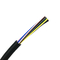 Залуживанный кабель сели на мель медью, который 30V 80℃ 6C x PVC ЯРКОЕ YL 0.62MM 28 AWG