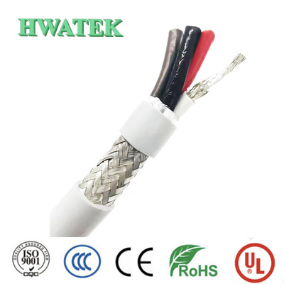 Оголенный медный многожильный экранированный кабель НОУЛ 6C × 18 AWG + 3C × 10AWG 300V Композитный кабель с оболочкой из ТПУ