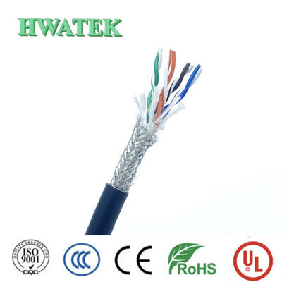 UL 2464 Консервированный медный цепной щит многоядерный 20 P × 28 AWG SR ПВХ изоляция ПВХ пиджак 300V 150 ° C кабель VW-1