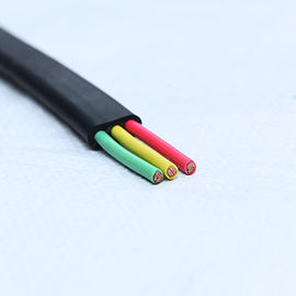 2 F x 2,5 мм2 твердое медное проволочное устройство 450V / 750V 70°C ПВХ пластинчатый кабель