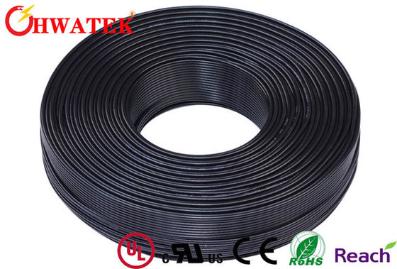 UL 2464 3Fx18AWG ленточного кабеля квартиры PVC BK 3.45X7.4MM UNSHLD (41/0.16T)
