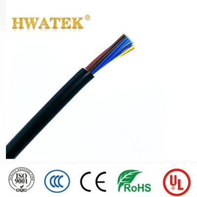 Электрический гибкий кабель 150 В UL2576 2C X 22AWG (7/0.254T) медный многожильный кабель с ПВХ-оболочкой