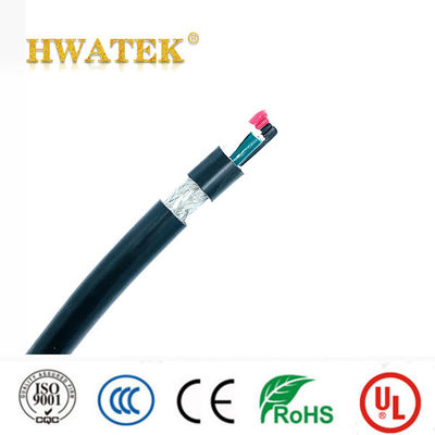 80℃ ПВХ оболочка луженая медная многожильная 300В 4C × 20AWG гибкий кабель, изготовленный на заказ