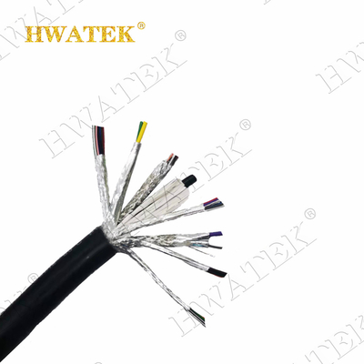1P × 28AWG + 2C × 26AWG PVC Jacket Shield Multicore Cable UL 20276 Консервированная медь